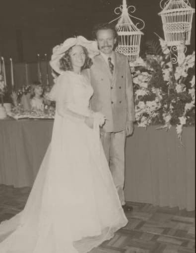 Fotografia histórica de Arnaldo e Arlete Passarin